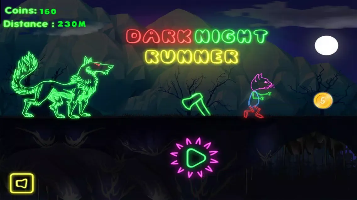 Dark Night Runner Screenshots