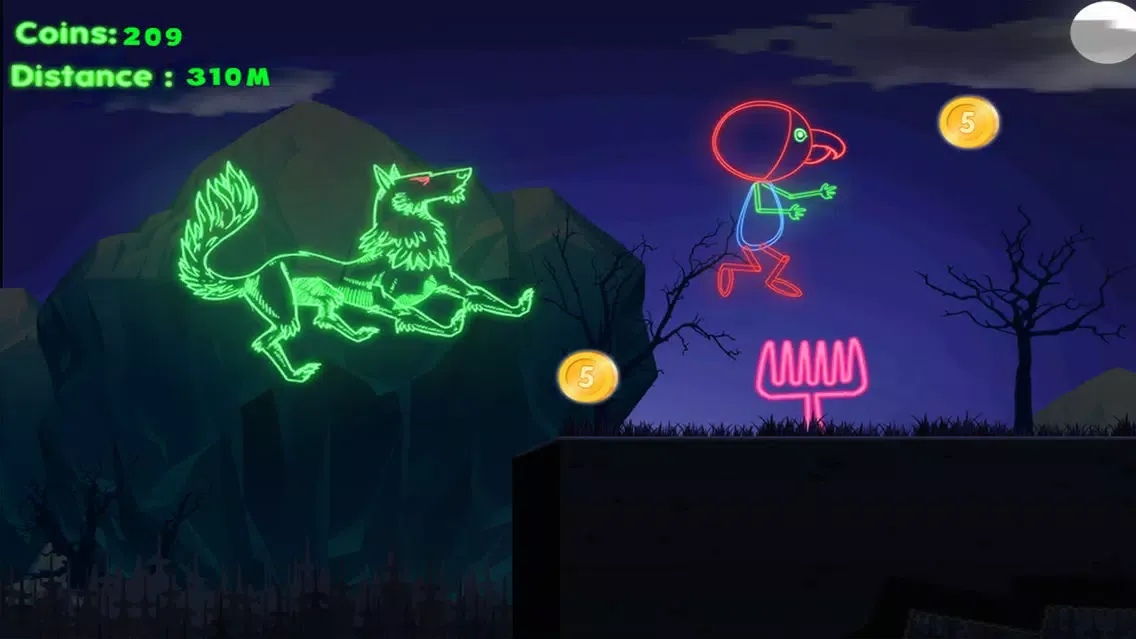 Dark Night Runner Screenshots