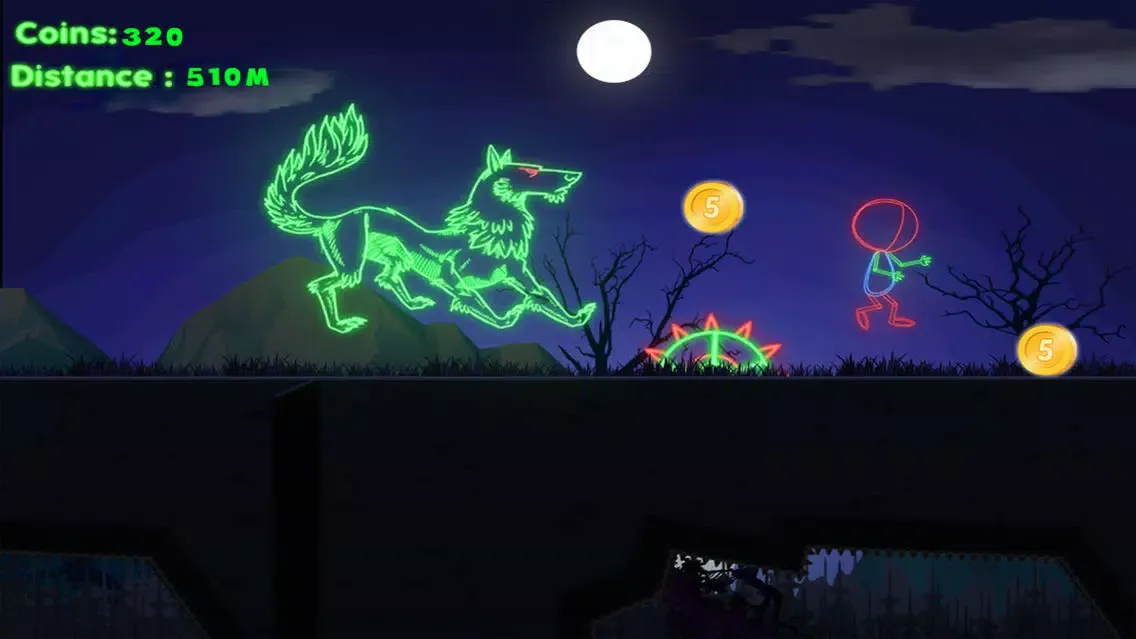 Dark Night Runner Screenshots