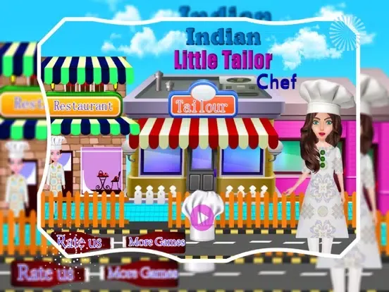 Captures d'écran de Indian Little Tailor Chef iPad 
