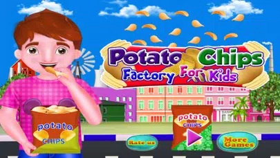 Potato Chips Factory Simulator Games Screenshots