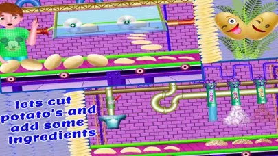 Potato Chips Factory Simulator Games Screenshots