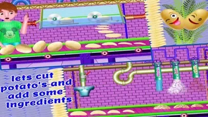 ภาพหน้าจอของ Potato Chips Factory Simulator Games