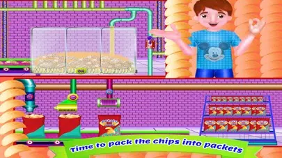 Potato Chips Factory Simulator Games Screenshots