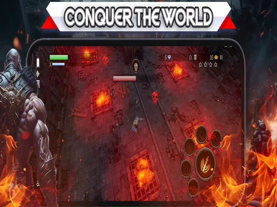 Captures d'écran de God of Battle Sparta iPad 