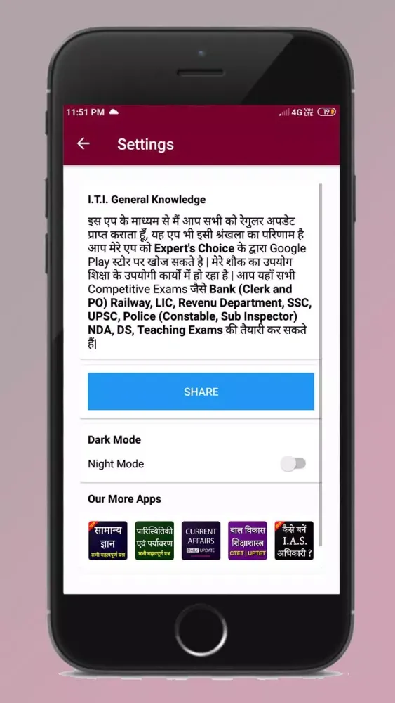 ITI General Knowledge For All Screenshots