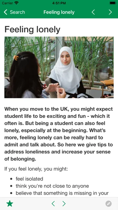 Скриншоты International Student App (UK)