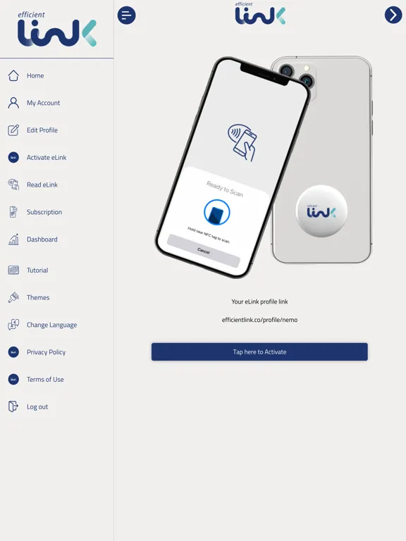 efficient Link iPad  Screenshots