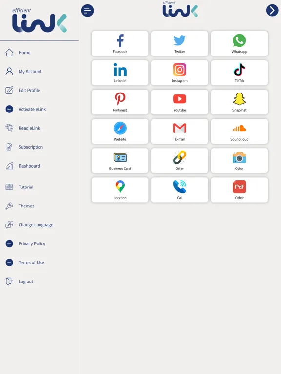 efficient Link iPad  Screenshots