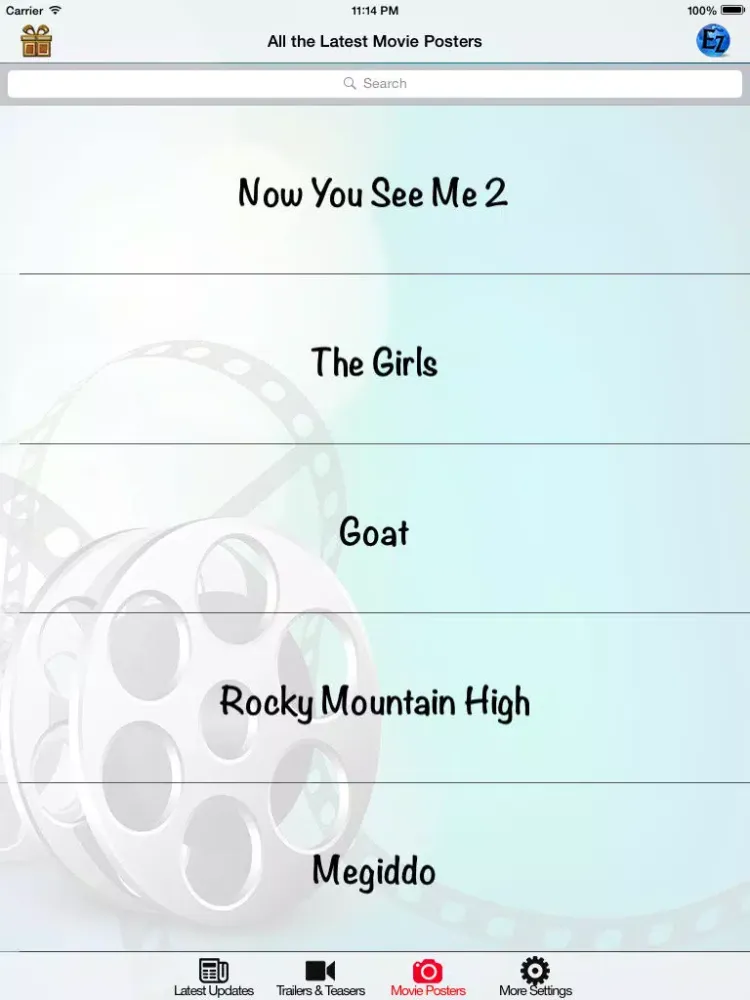 Upcoming Movie Trailers iPad  Ekran Görüntüleri