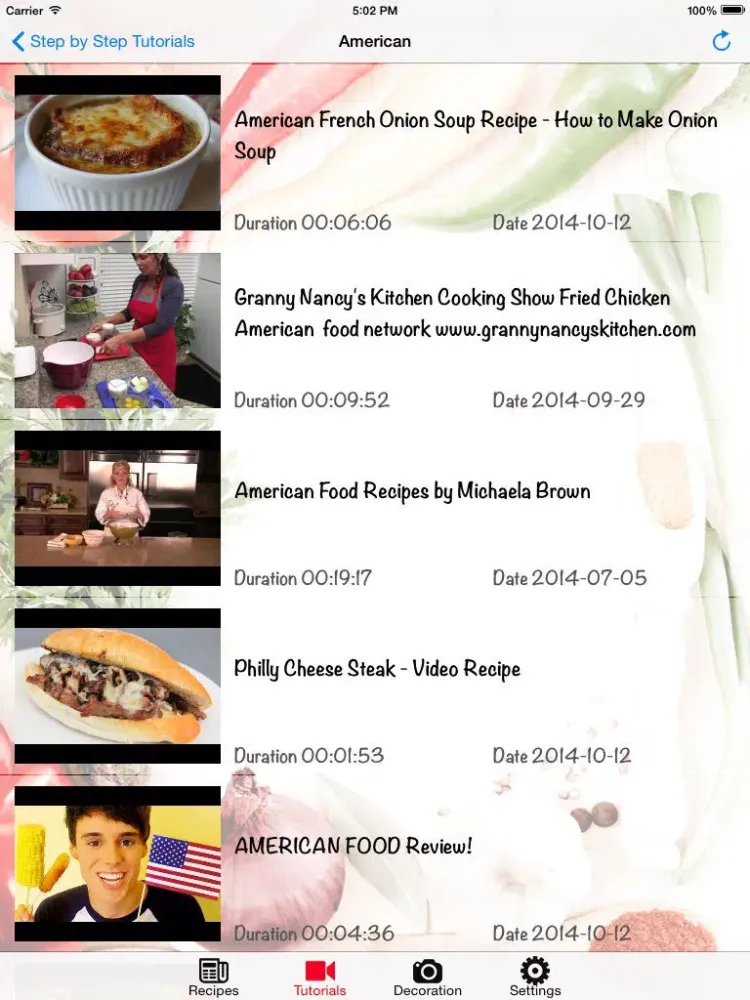 Recipe - Quick Recipes, Easy Meal iPad  Screenshots