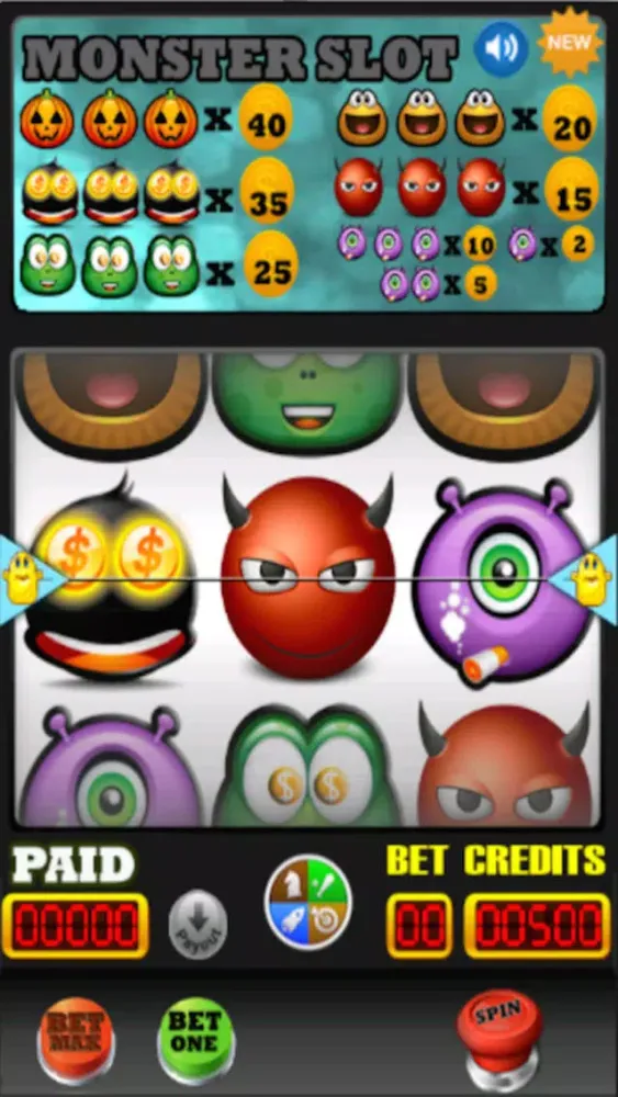 Ảnh chụp màn hình của Monster Slot