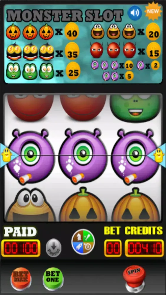 Ảnh chụp màn hình của Monster Slot