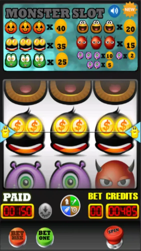 Ảnh chụp màn hình của Monster Slot