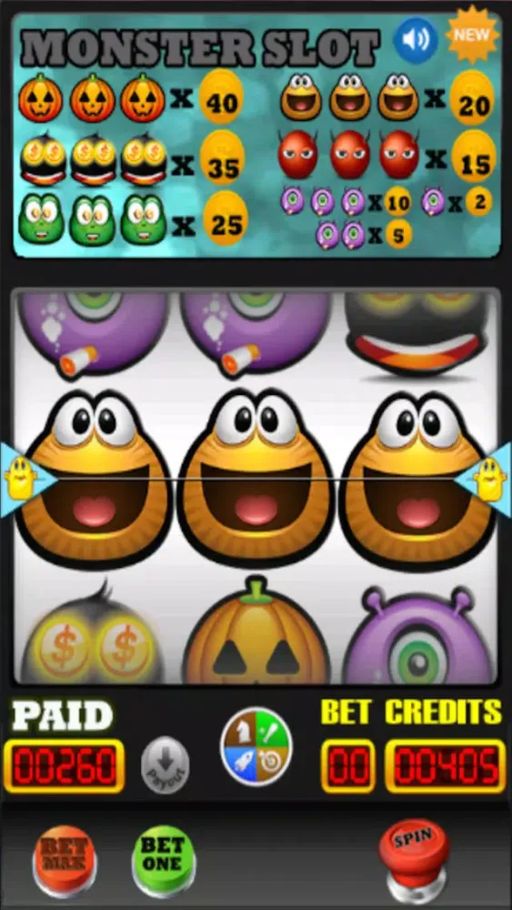 Ảnh chụp màn hình của Monster Slot
