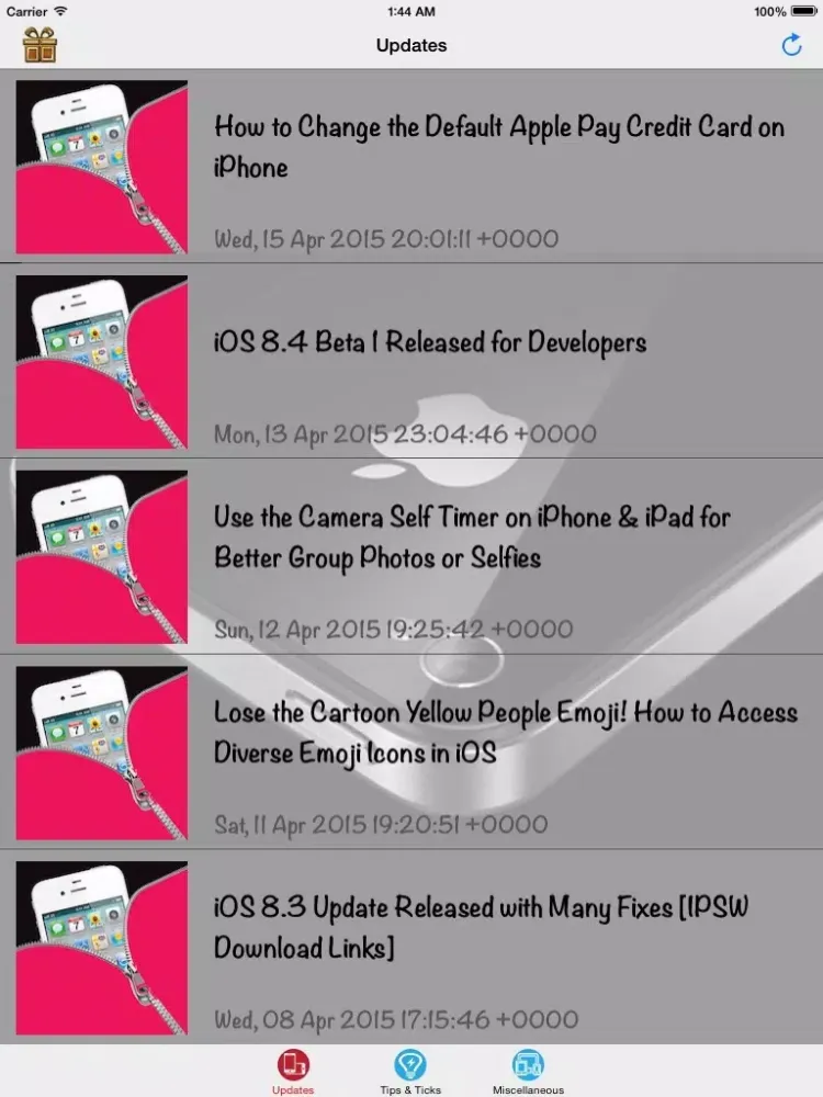 Tips & Tricks for iPhone (Hidden Secrets) iPad 应用截图