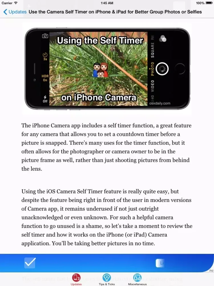 Tips & Tricks for iPhone (Hidden Secrets) iPad 应用截图
