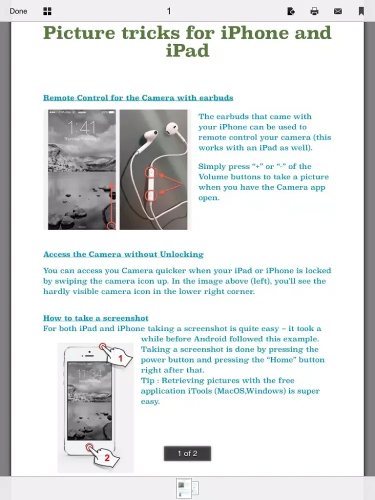 Tips & Tricks for iPhone (Hidden Secrets) iPad 应用截图