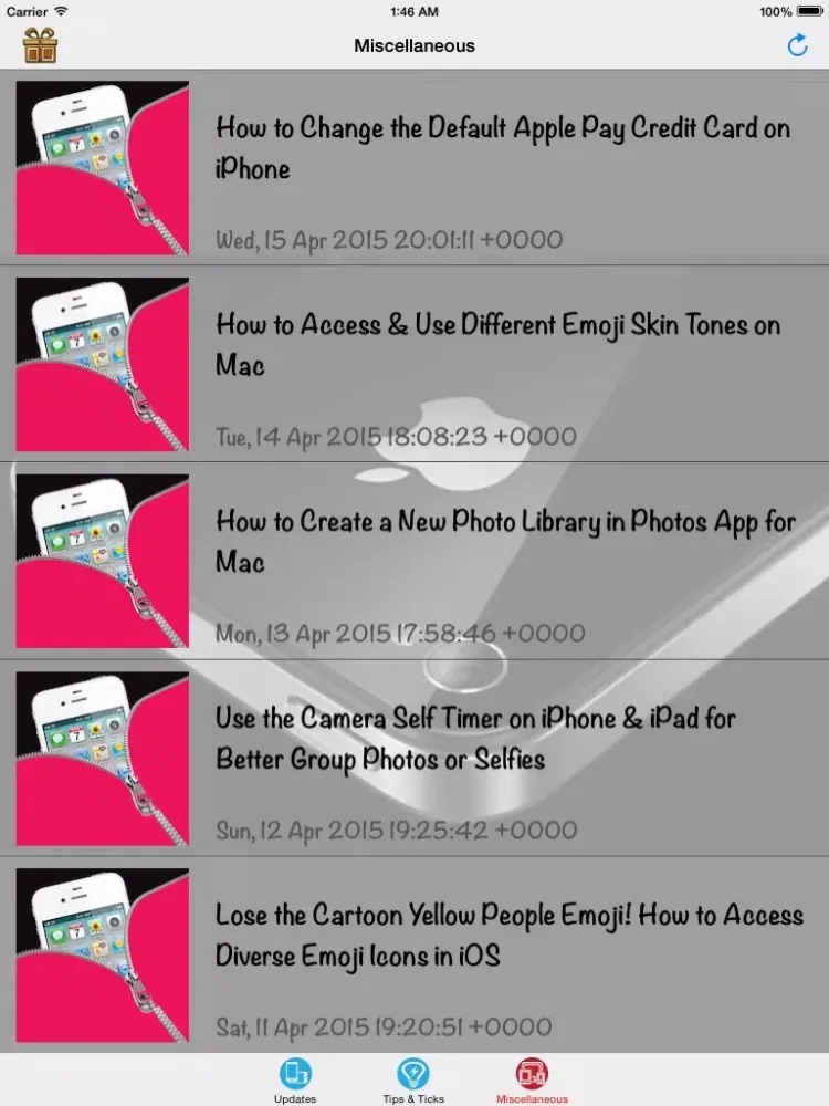 Tips & Tricks for iPhone (Hidden Secrets) iPad 应用截图