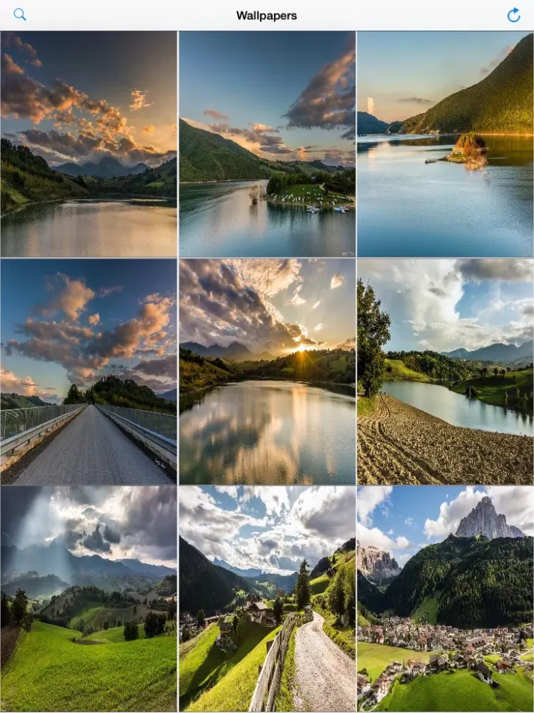 Wallpaper World HD iPad  স্ক্রিনশট