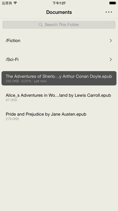 PureReader - a TXT/EPUB Reader Screenshots