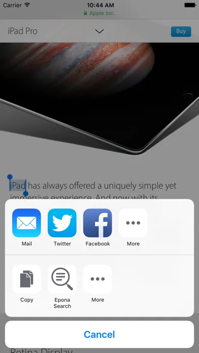 Epona Search - Search from anywhere to everywhere Screenshots