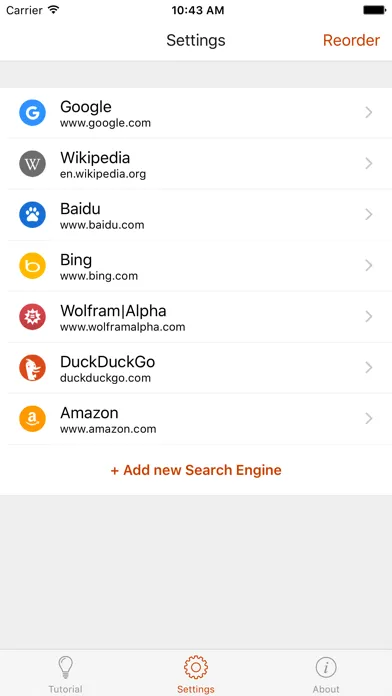 Epona Search - Search from anywhere to everywhere Screenshots