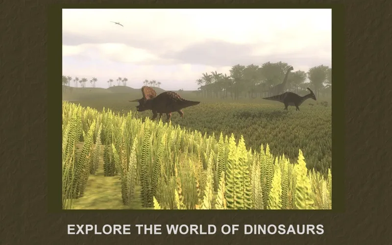 Explain 3D: Dinosaurs world - Jurassic encyclopedia. Watch and start walking with dinosaurs. Screenshots