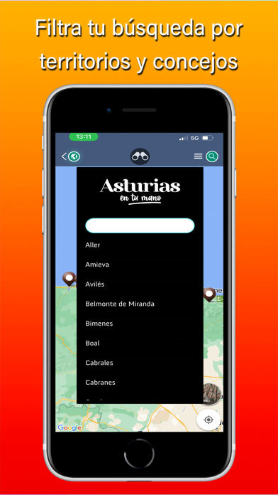 Capturas de tela do Asturias en tu mano