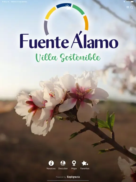 Descubre Fuente Álamo iPad  スクリーンショット