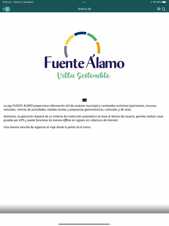 Descubre Fuente Álamo iPad  Ekran Görüntüleri