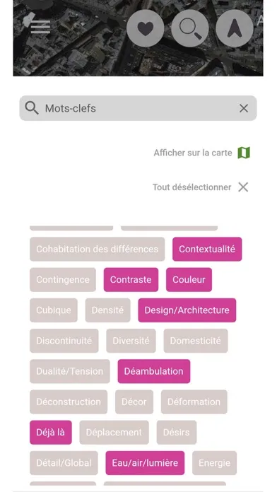 Capturas de tela do AURA Guide Architecture