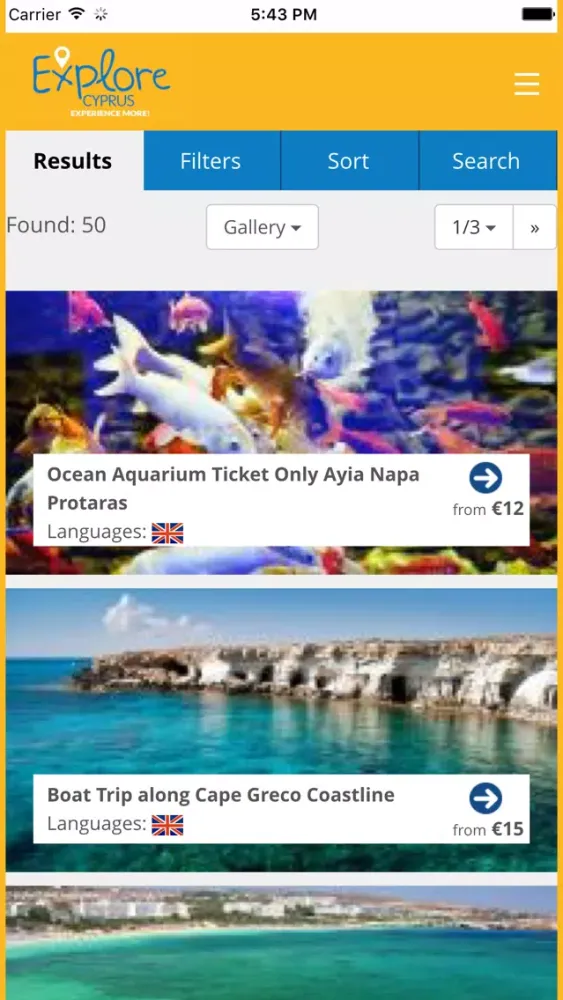 ExploreCyprus Screenshots