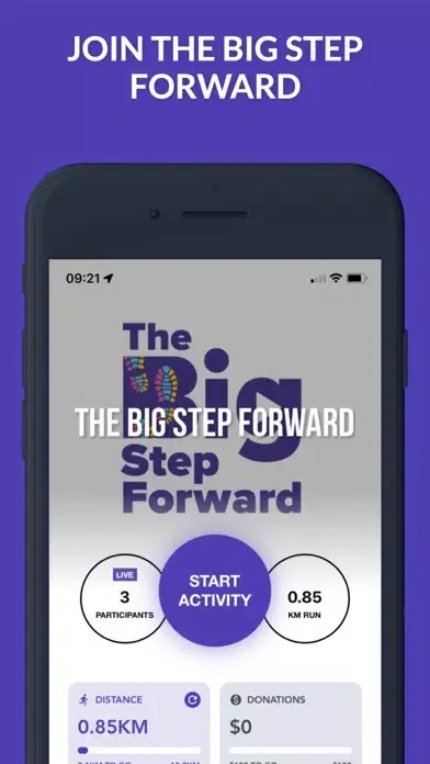 ภาพหน้าจอของ The Big Step Forward