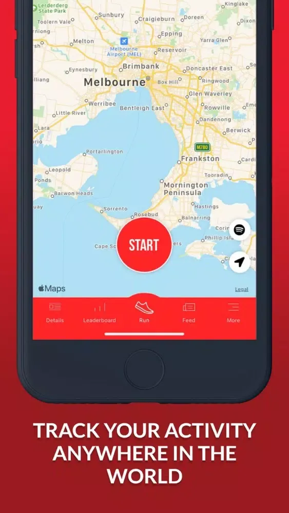 Capturas de tela do Virtual Melbourne Marathon