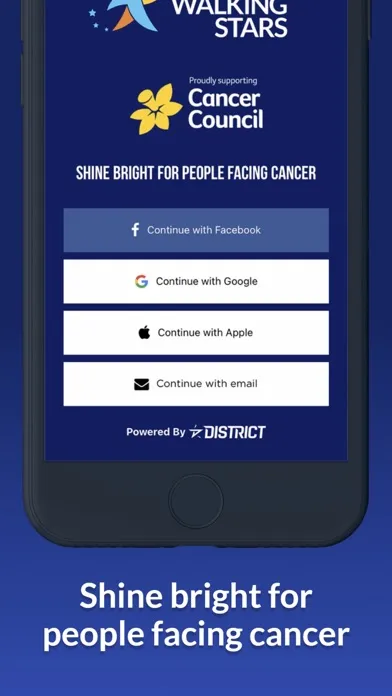 Walking Stars (Cancer Council) سکرین شاٹس
