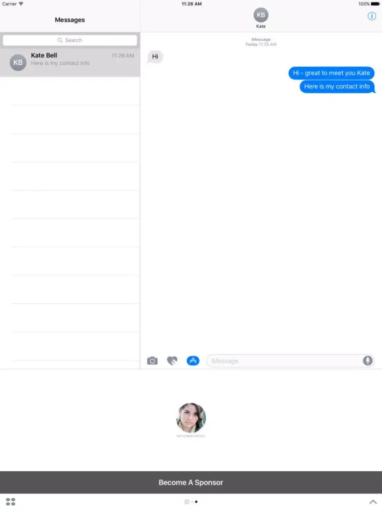 Ảnh chụp màn hình của Share Me EZ iPad 