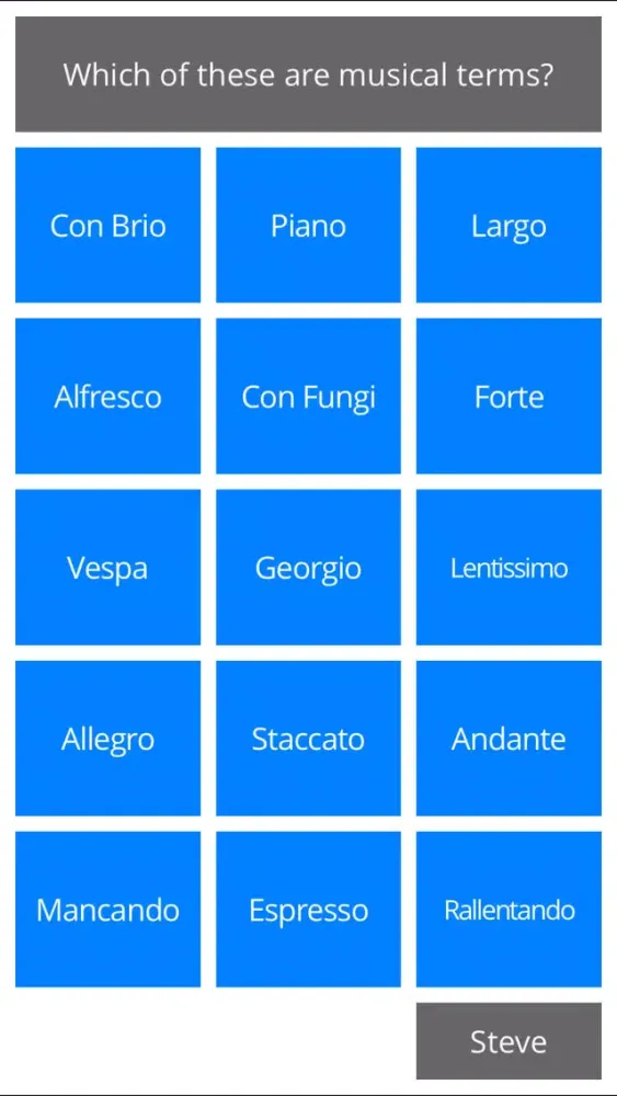 Five Wrong Answers Screenshots