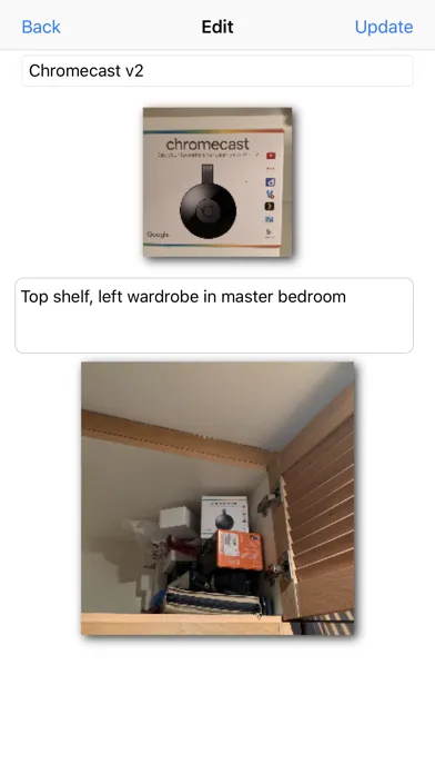 Where is it kept? Screenshots