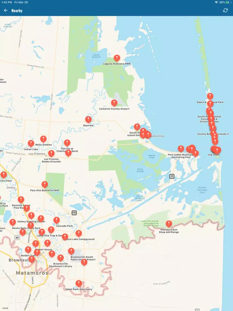 Скриншоты Explore RGV iPad 