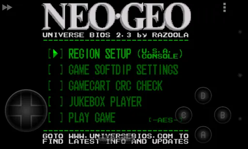 NEO.emu (Arcade Emulator)应用截图