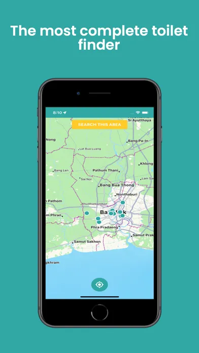 Fast Loo - Find nearby Toilets スクリーンショット