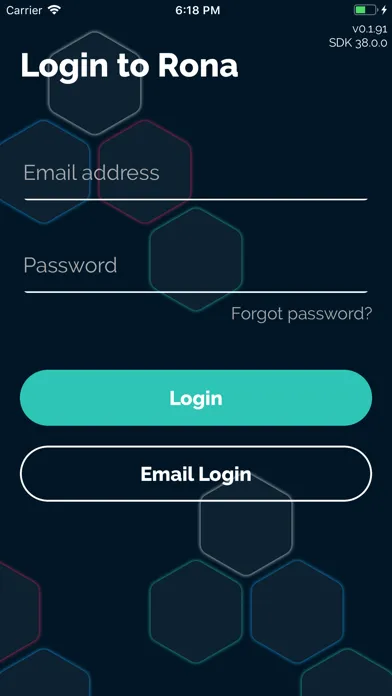 Tangkapan skrin Rona Cybersecurity