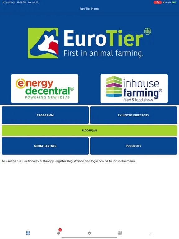EuroTier iPad 應用截圖