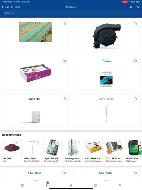 EuroTier iPad 應用截圖