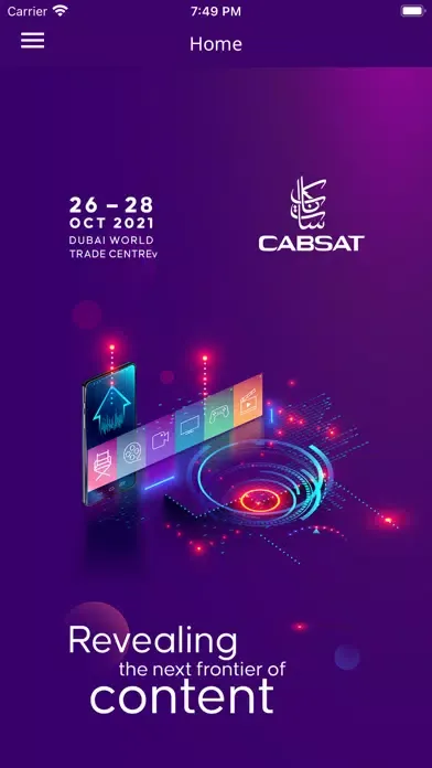 Capturas de pantalla de CABSAT