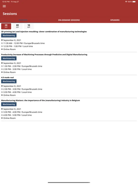 تصاویر Industrial Fairs iPad 