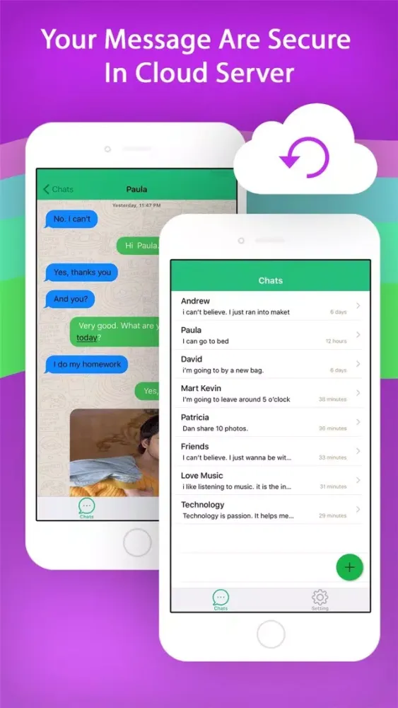 Chat Safe: Backup for Messages Screenshots