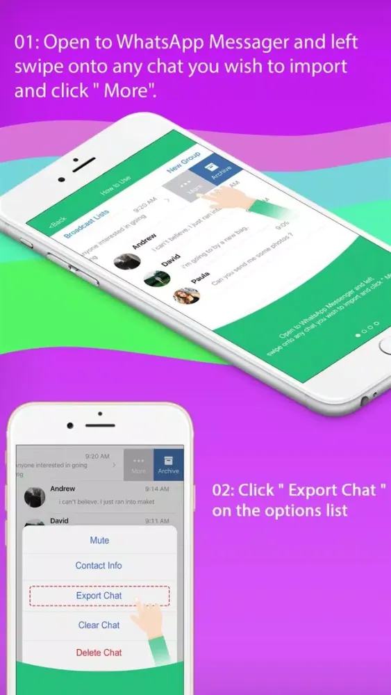 Chat Safe: Backup for Messages Screenshots
