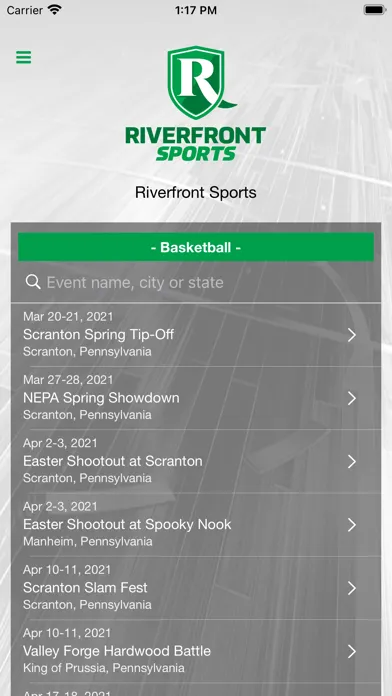 Riverfront Sports Scranton应用截图